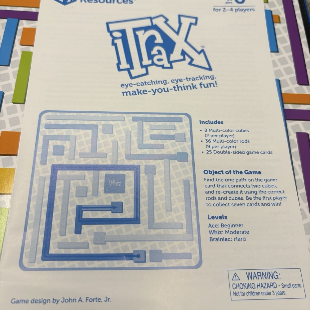 Learning Resources iTrax Critical Thinking Game Problem Solving Complete - Picture 9 of 10